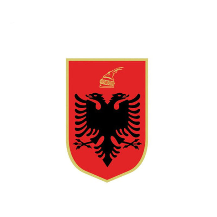 Adesivo bandiera Albania