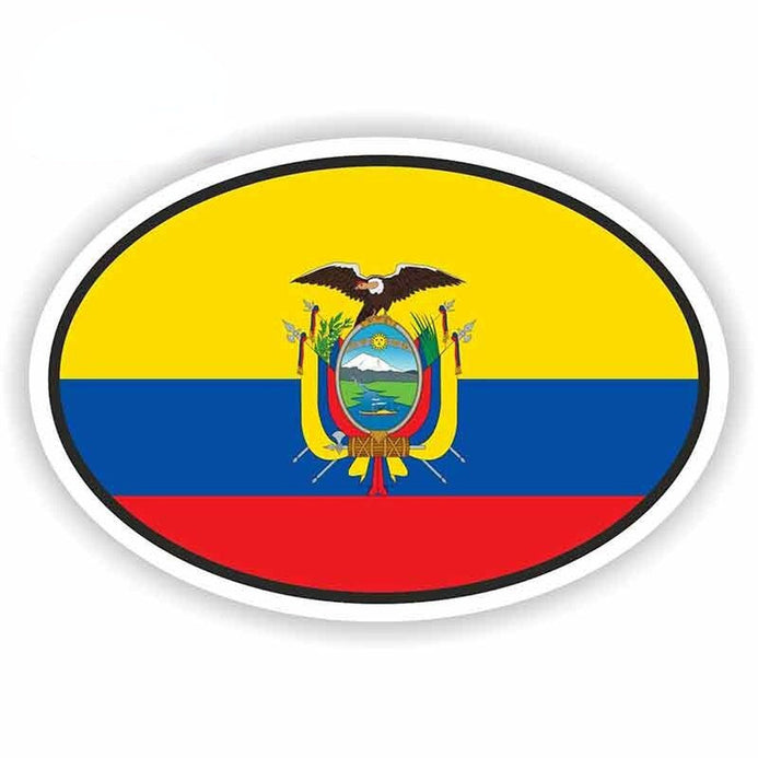 Adesivo bandiera Ecuador