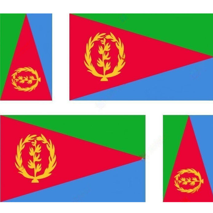 Adesivo bandiera Eritrea