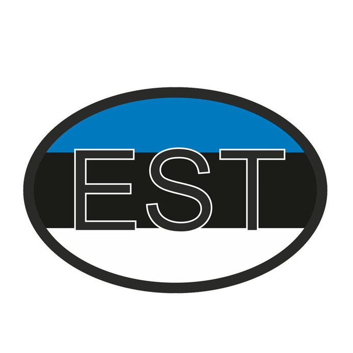 Adesivo bandiera Estonia