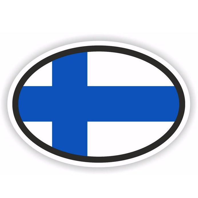Adesivo bandiera Finlandia