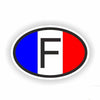 Adesivo bandiera Francia per auto