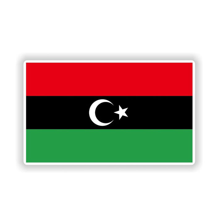 Adesivo bandiera Libia