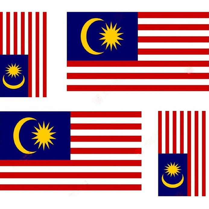 Adesivo bandiera Malesia