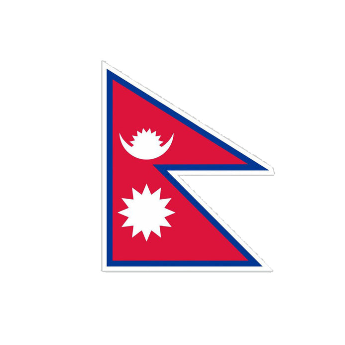 Adesivo bandiera Nepal