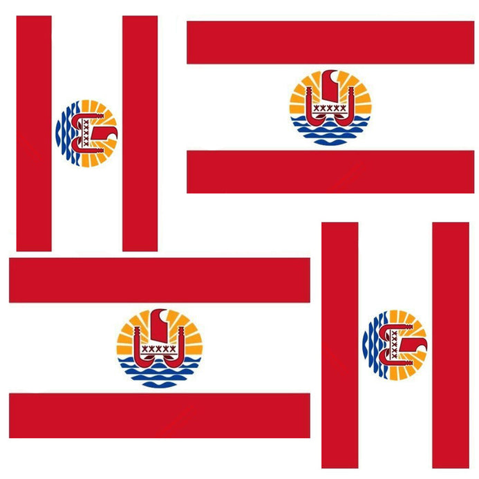 Adesivo bandiera Polinesia francese