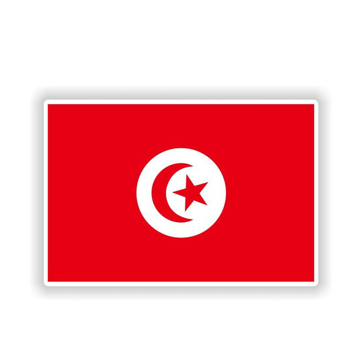 Adesivo bandiera Tunisia