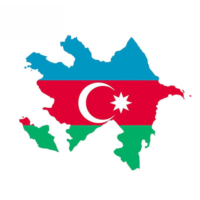 Adesivo carta Azerbaigian