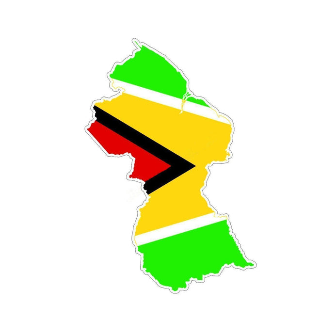 Adesivo carta Guyana
