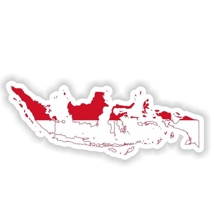 Adesivo carta Indonesia