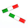 Adesivo metallico bandiera Italia