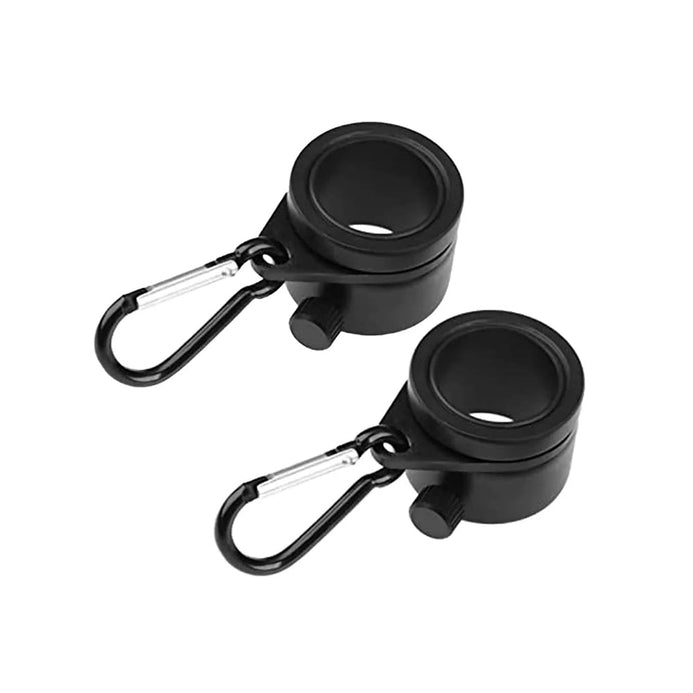 Anelli per asta di bandiera neri