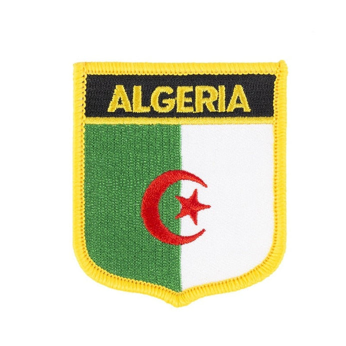 Badge bandiera Algeria