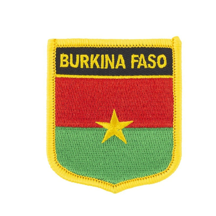 Badge bandiera Burkina Faso