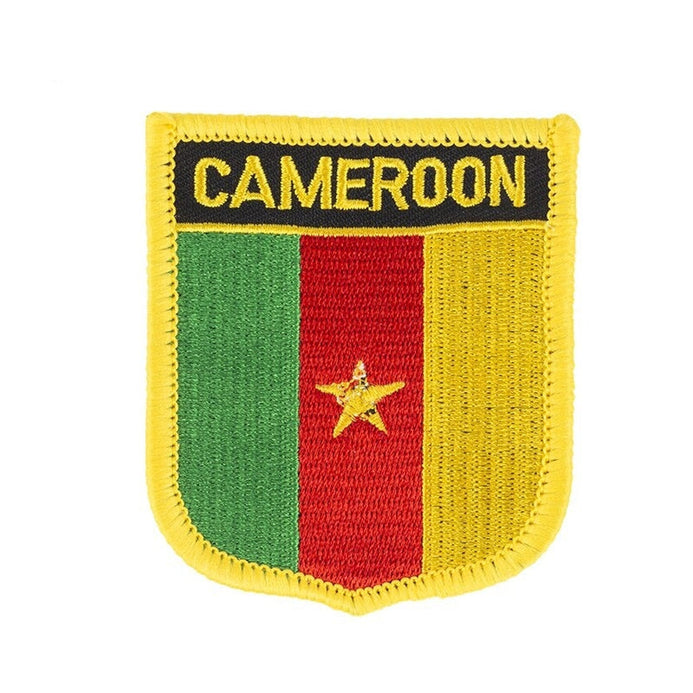 Badge bandiera Camerun