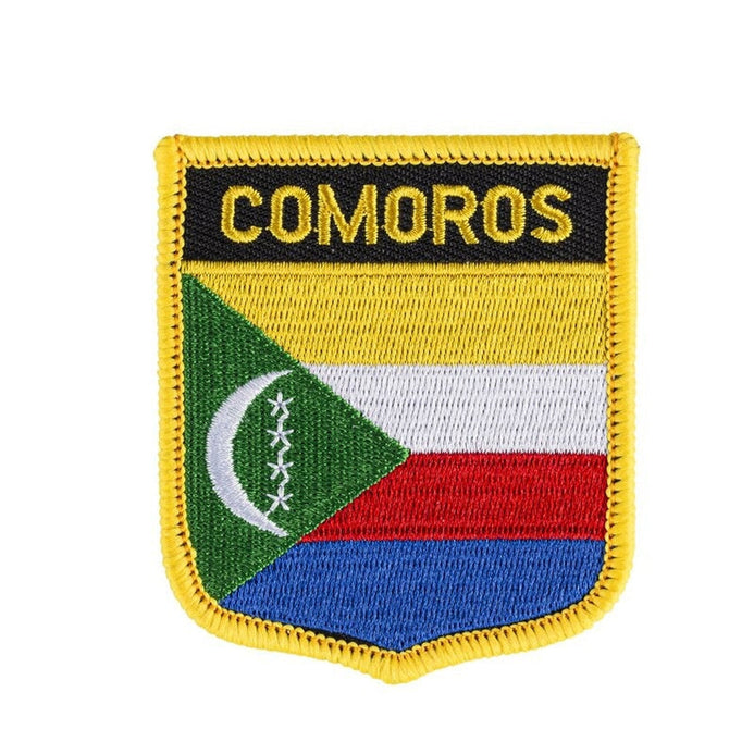 Badge bandiera Comore