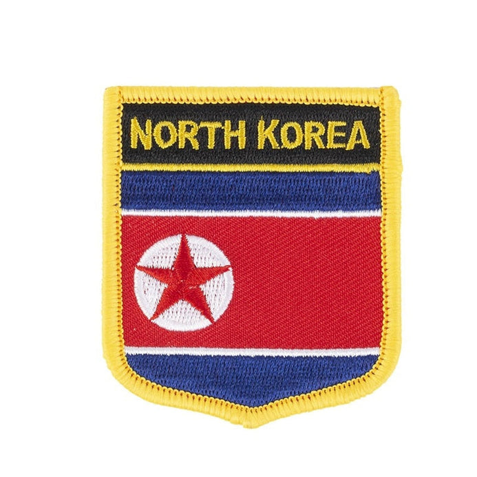 Badge bandiera Corea del Nord