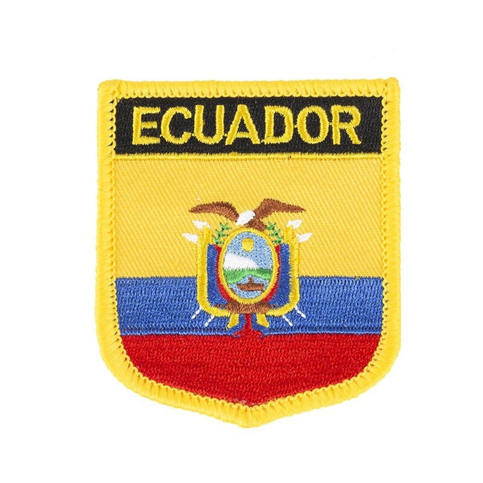 Badge bandiera Ecuador