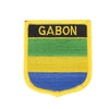 Badge bandiera Gabon