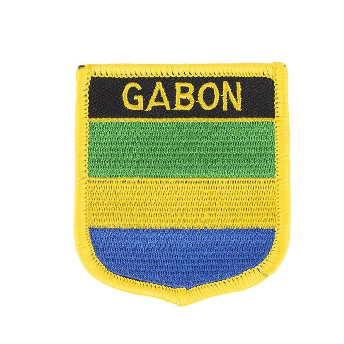 Badge bandiera Gabon