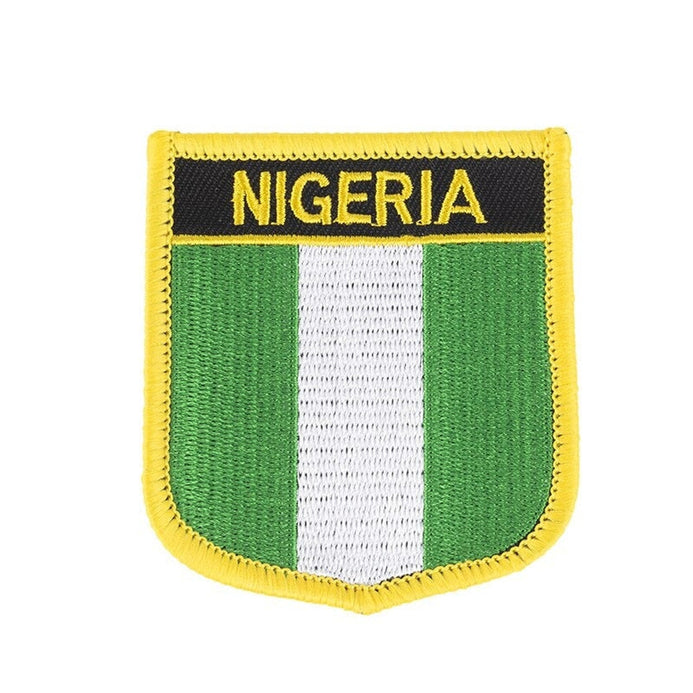 Badge bandiera Nigeria