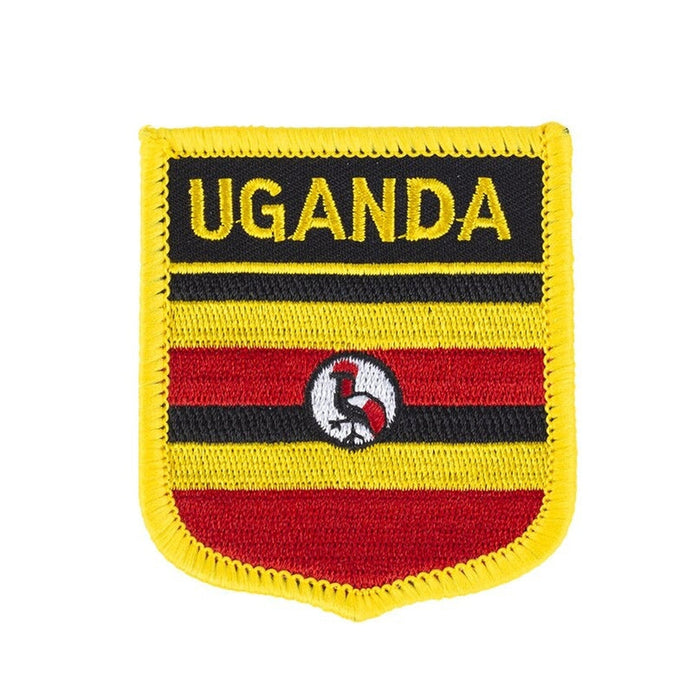 Badge bandiera Uganda