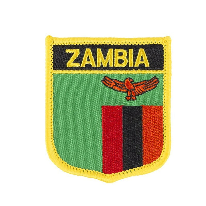 Badge bandiera Zambia