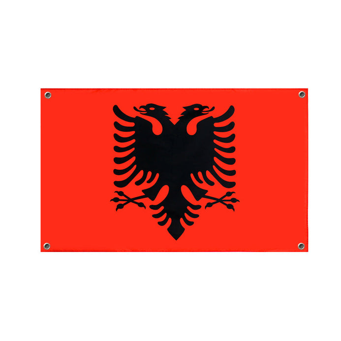 Bandiera Albania 4 occhielli