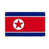 Bandiera Corea del Nord 4 occhielli
