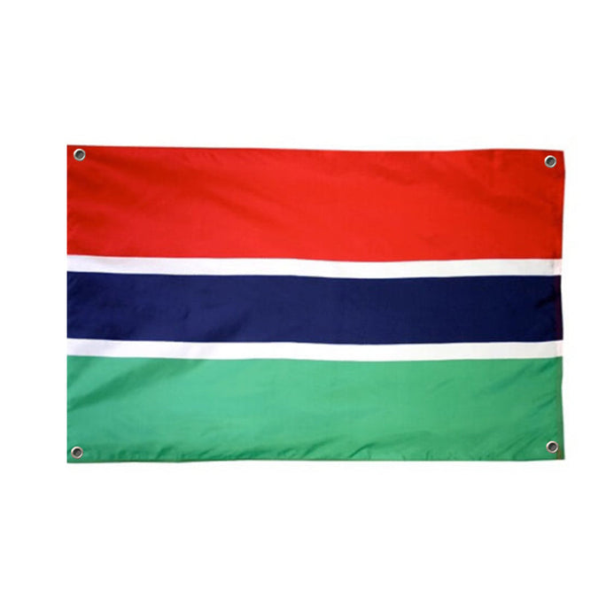 Bandiera Gambia 4 occhielli