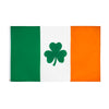 Bandiera Irlanda con trifoglio
