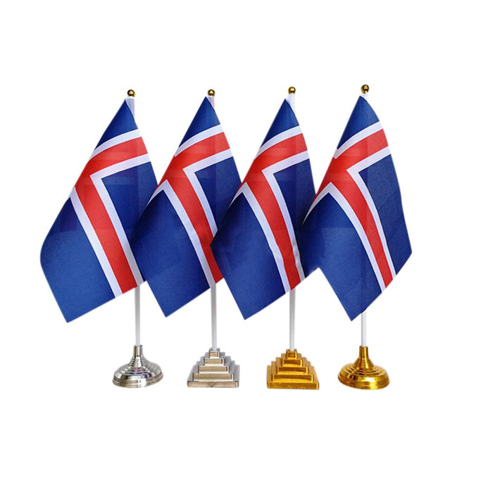 Bandiera Islanda da tavolo