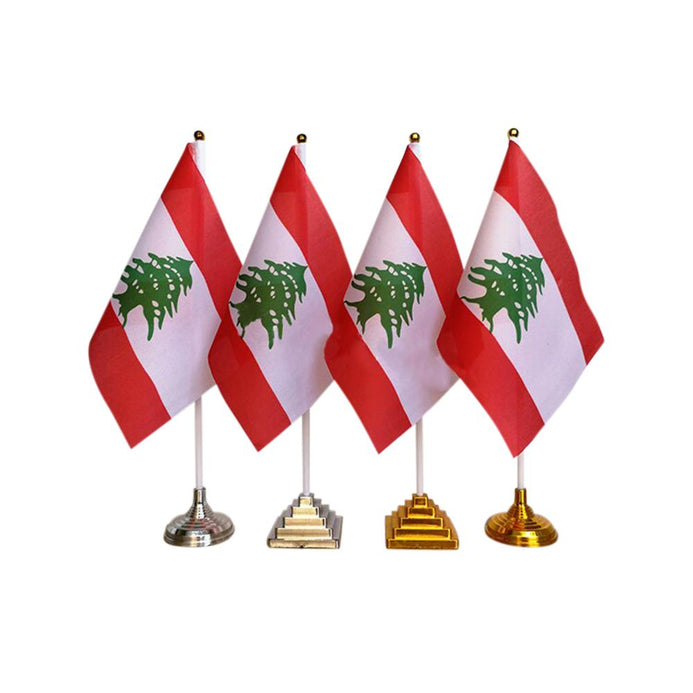 Bandiera Libano da tavolo