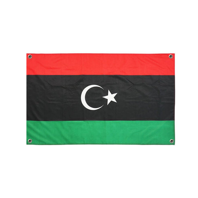 Bandiera Libia 4 occhielli