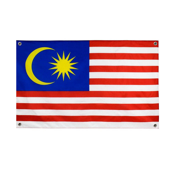 Bandiera Malesia 4 occhielli