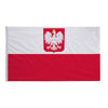 Bandiera Polonia con aquila