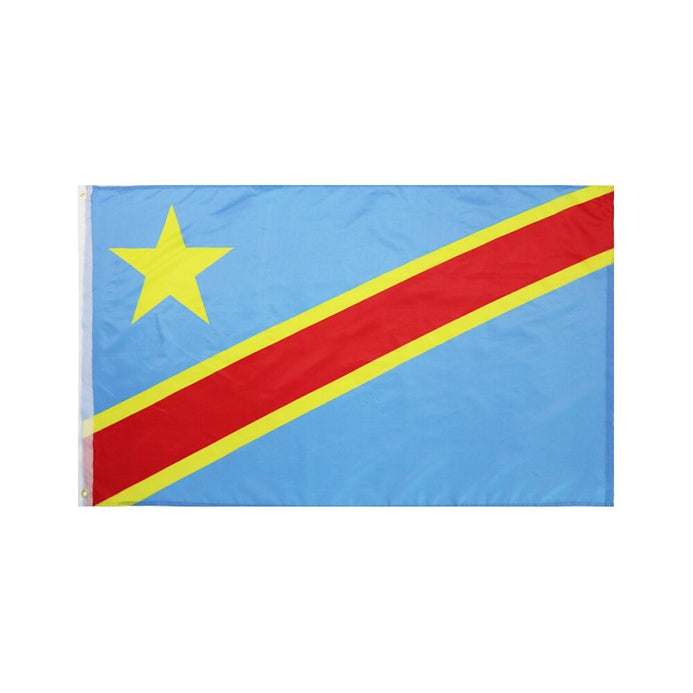 Bandiera Repubblica democratica del Congo 60 x 90 cm