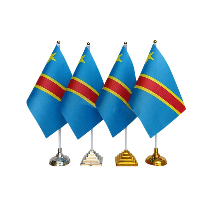 Bandiera Repubblica democratica del Congo da tavolo