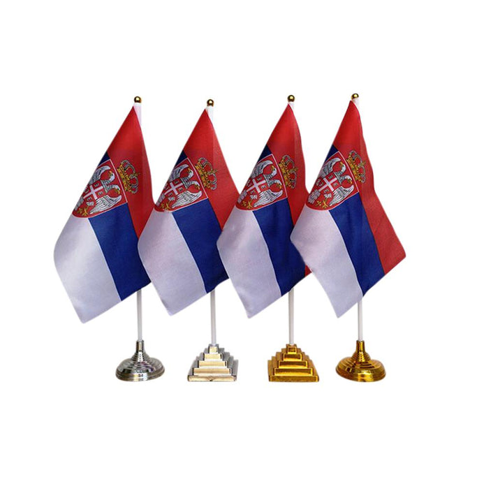 Bandiera Serbia da tavolo
