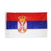 Bandiera Serbia esterno
