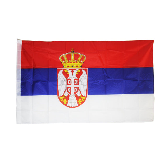 Bandiera Serbia esterno