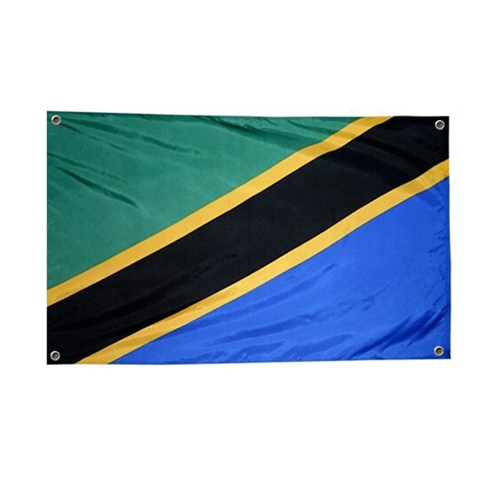 Bandiera Tanzania 4 occhielli