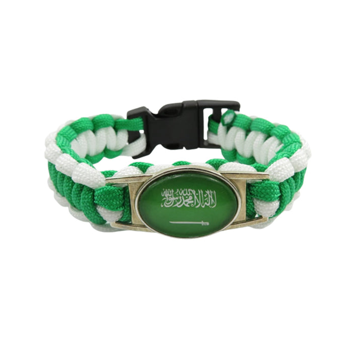 Braccialetto bandiera Arabia Saudita