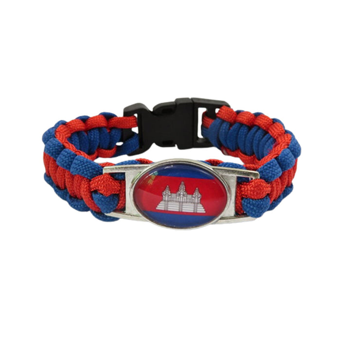 Braccialetto bandiera Cambogia