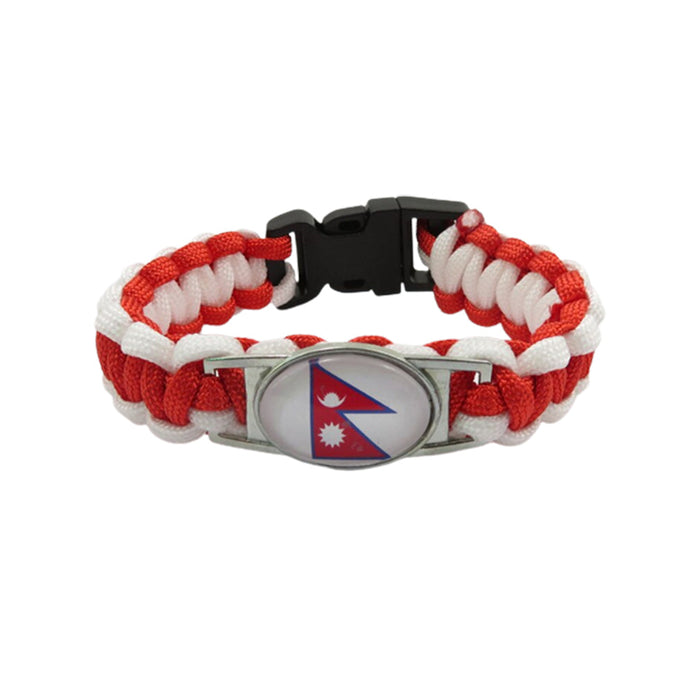 Braccialetto bandiera Nepal
