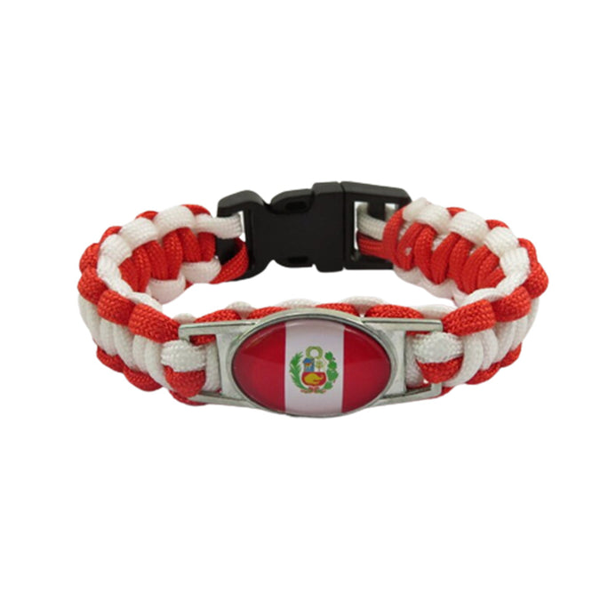 Braccialetto bandiera Perù