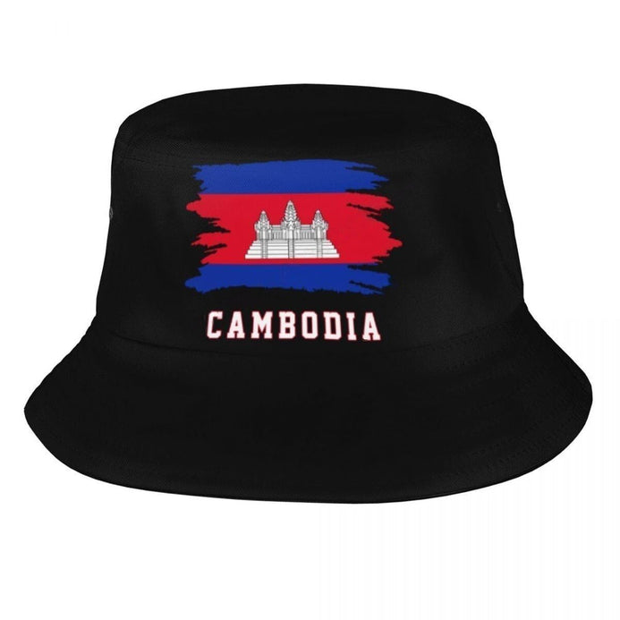Cappellino bandiera Cambogia