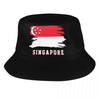 Cappellino bandiera Singapore