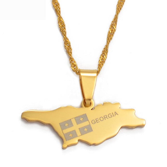 Collana carta Georgia