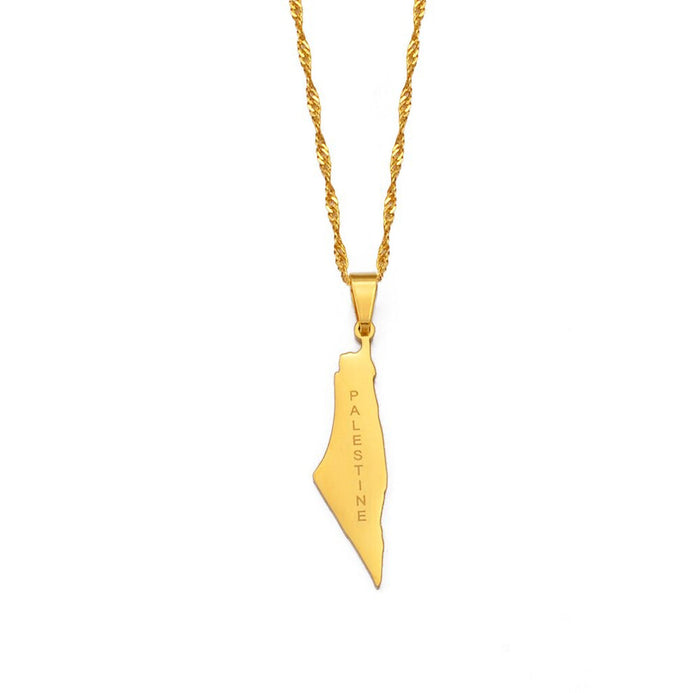 Collana carta Palestina